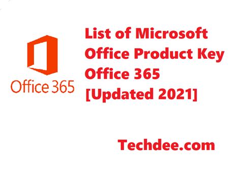 [Working] MS Office 365 Product Keys For All .
